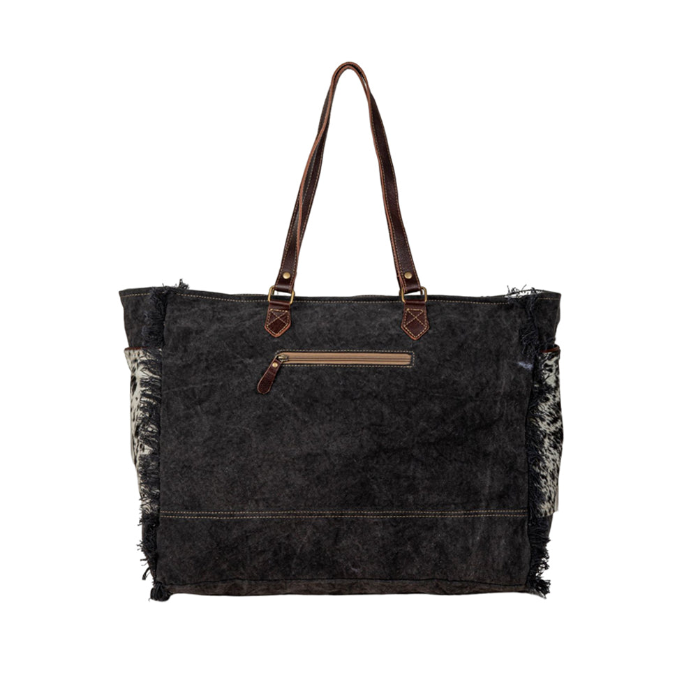 Myra Bag S 7372 Rosalinda Cross Stitched Weekender Bag