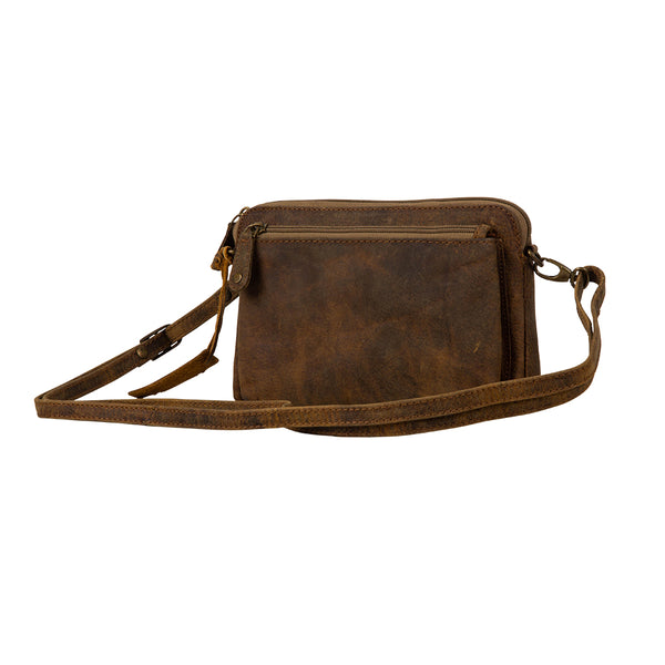 Auburn Montana Leather & Hairon Bag