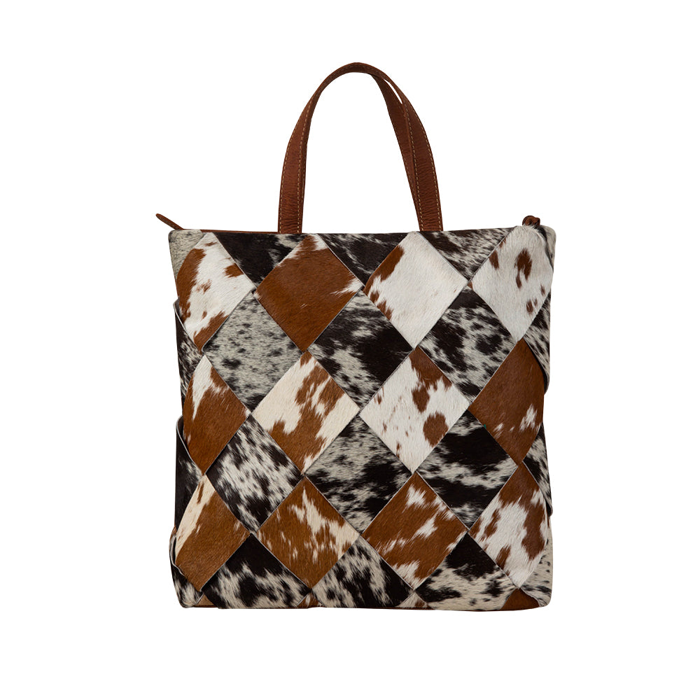 Tambra Hide Patchwork Concealed Carry Bag - Myra USA