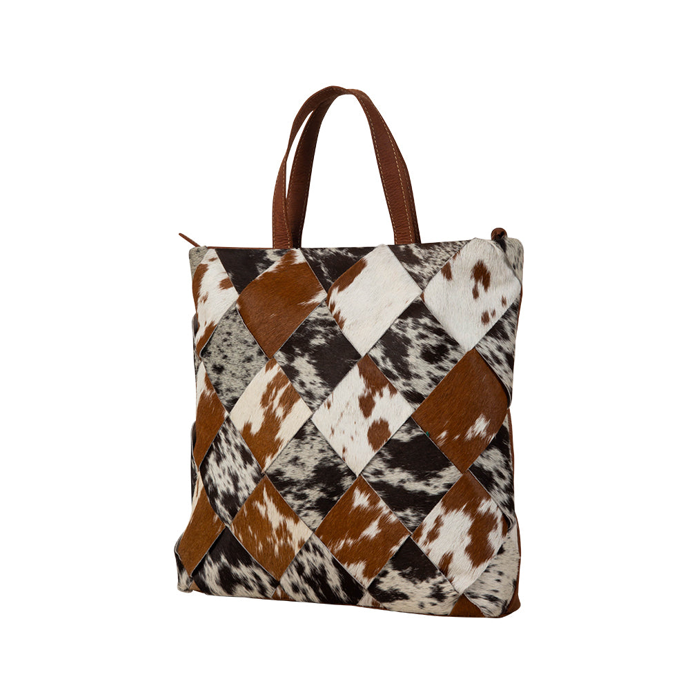 Tambra Hide Patchwork Concealed Carry Bag - Myra USA