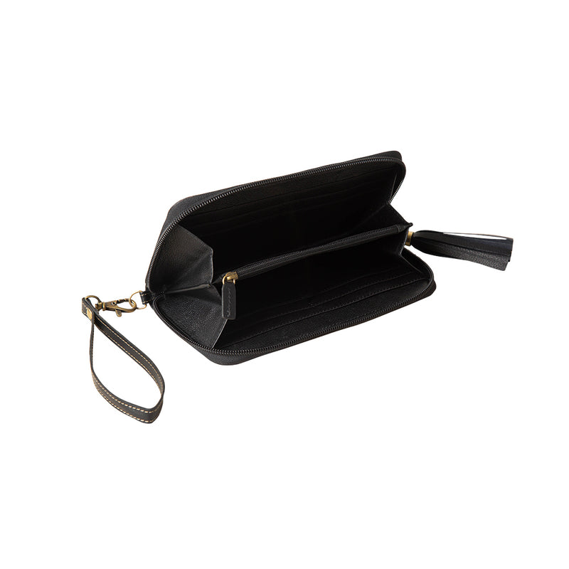 Bison Black Coin Pouch