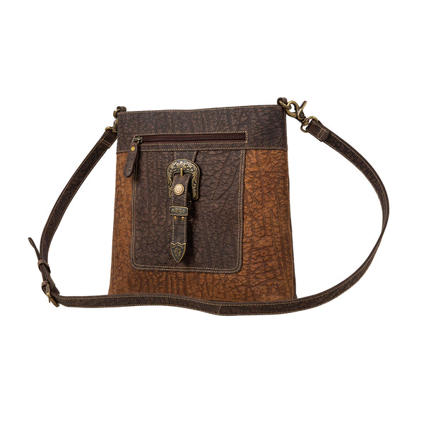 Crossroads Creek Leather & Hairon Bag - Myra USA