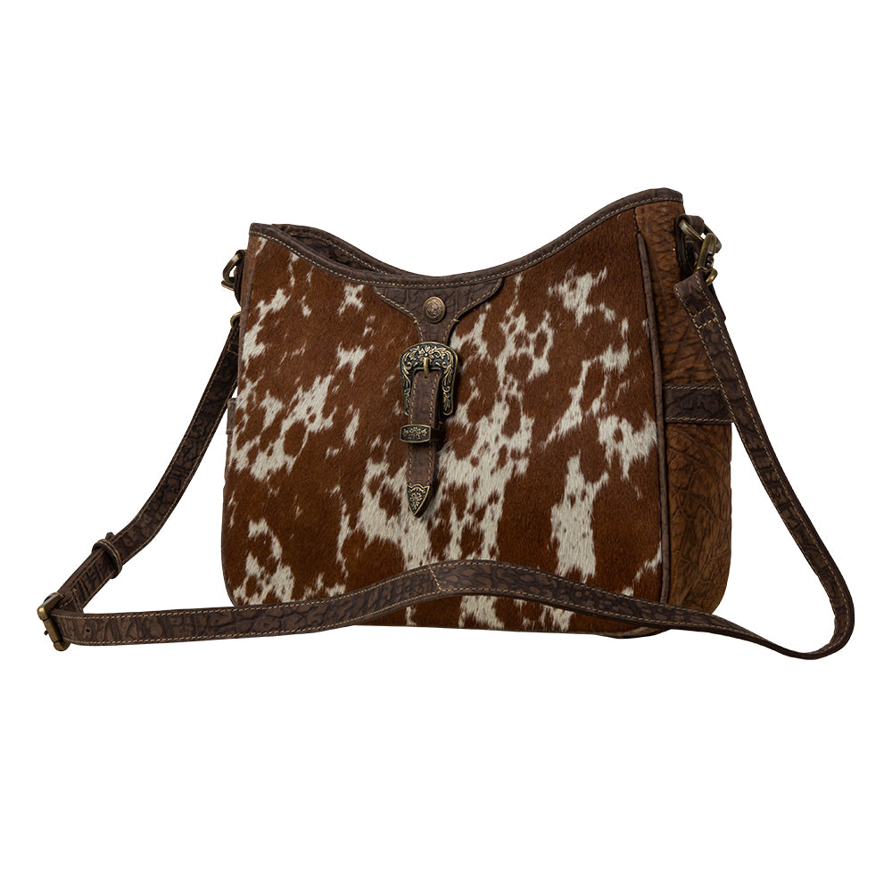 Heartwood Leather & Hairon Bag - Myra USA