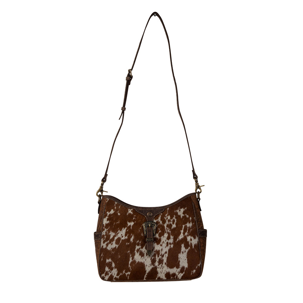 Heartwood Leather & Hairon Bag - Myra USA