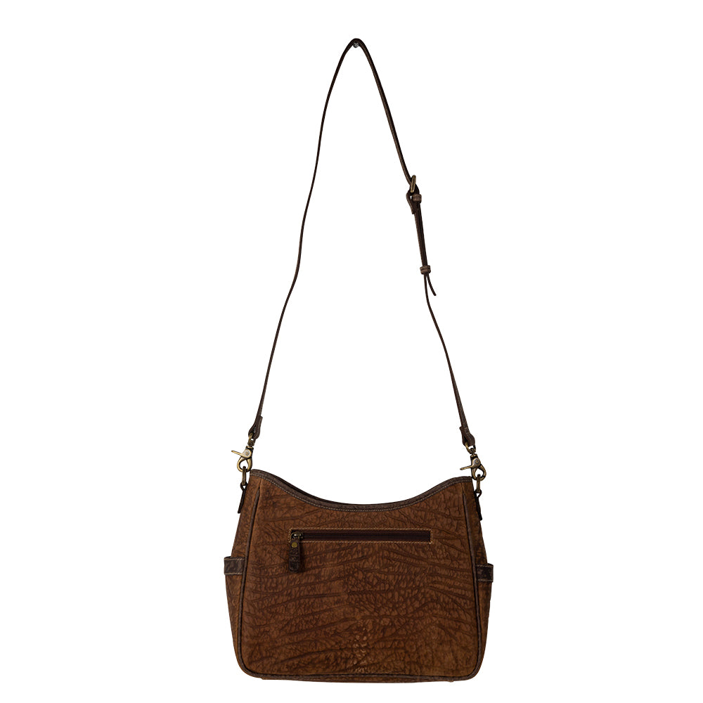 Heartwood Leather & Hairon Bag - Myra USA