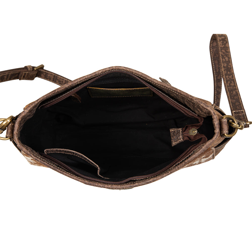 Heartwood Leather & Hairon Bag - Myra USA