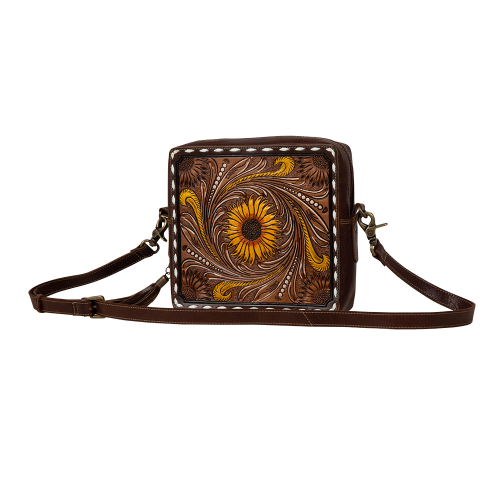 Sunflower Clear Crossbody Bag