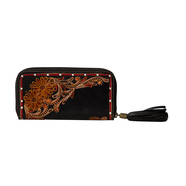 Cavender Trail Hand-Tooled Wallet