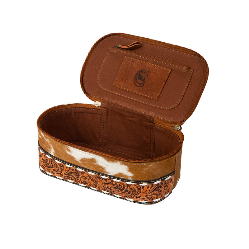 Classic Country Hand-Tooled Make-up Kit