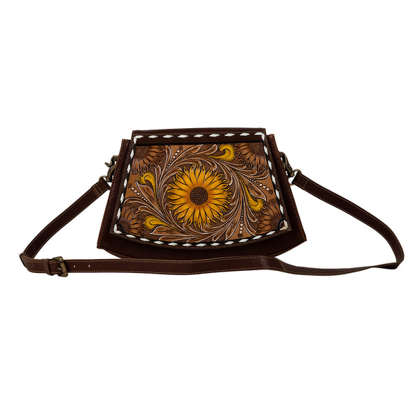 Vintage | Bags | Vintage Hand Tooled Leather Handbag Purse Floral Design  Boho Western Bag Ideal | Poshmark