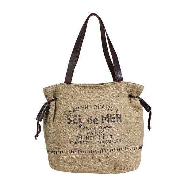 Sel de Mer Gathered Strap Tote Bag Myra Bags