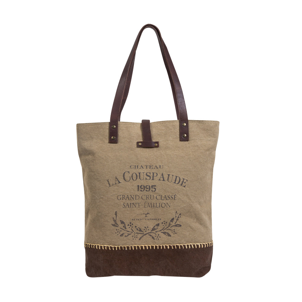 La Couspaude Vintage-Look Tote Bag – Myra Bags