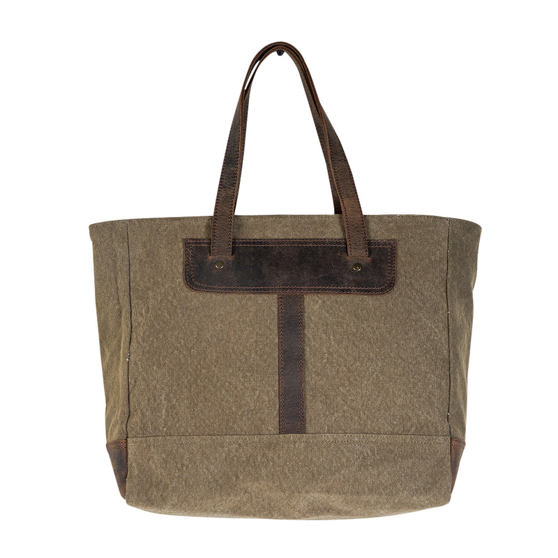 Retro Weathered Tote Bag