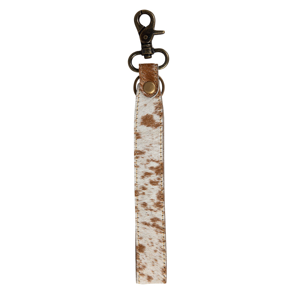 Quiet Sundown Hairon Hide Key Fob - Myra USA