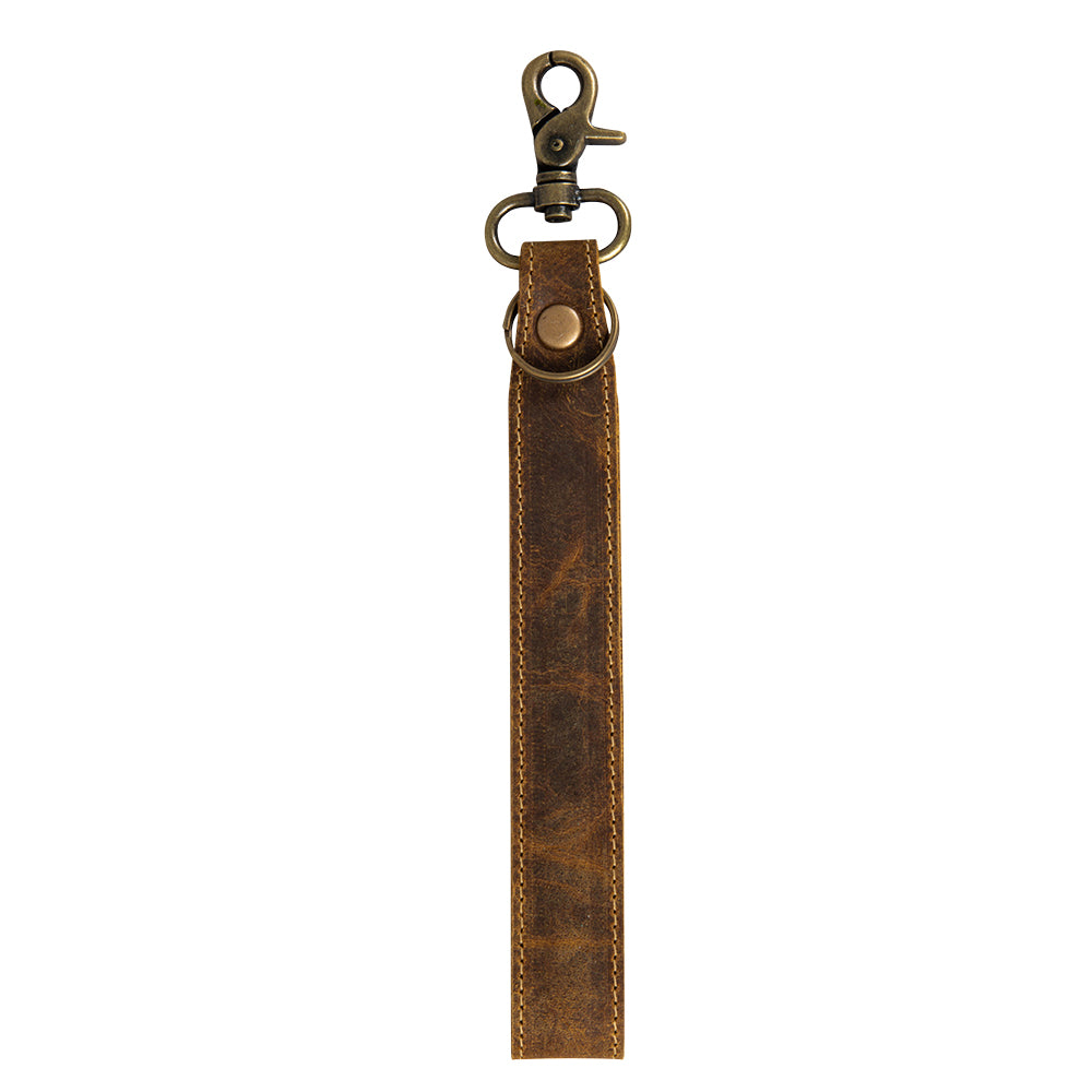 Cartwright Leather Key Fob - Myra USA