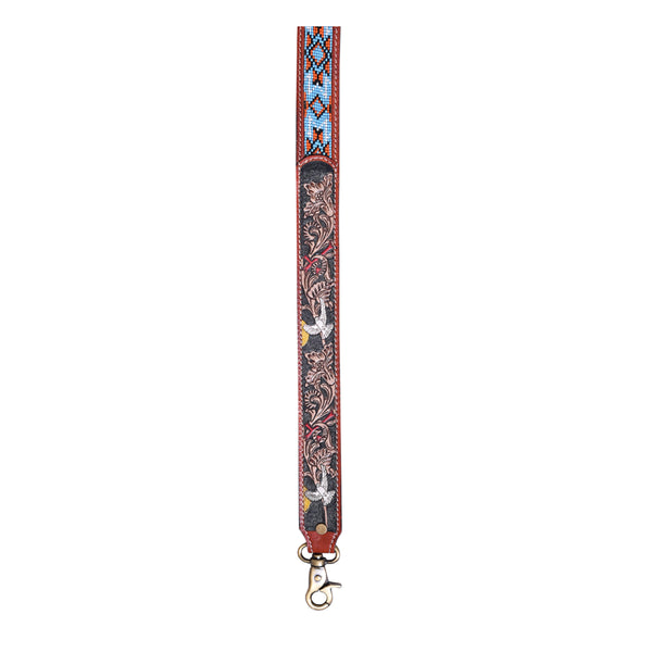 Dove Song Hand-Tooled Strap