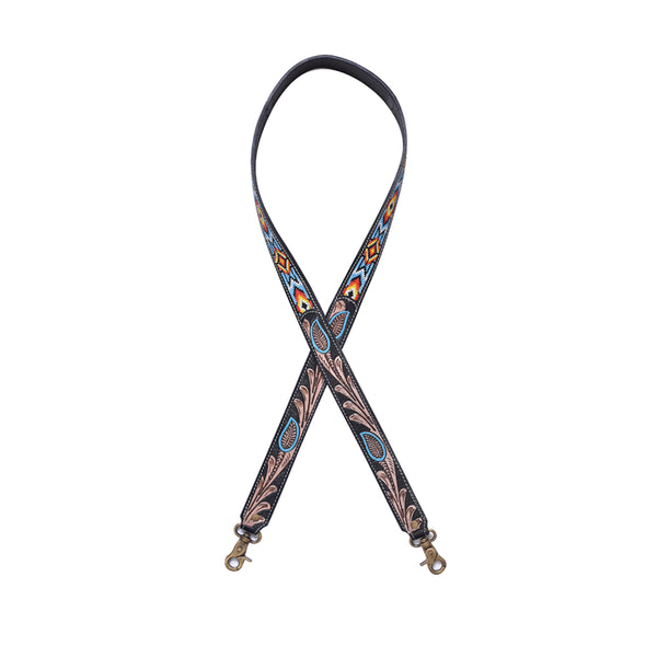 Blazing Sun Hand-Tooled Strap - Myra USA