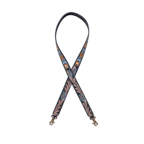 Blazing Sun Hand-Tooled Strap - Myra USA