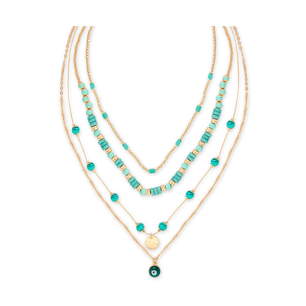 Ocean Breezes Tiered Necklace