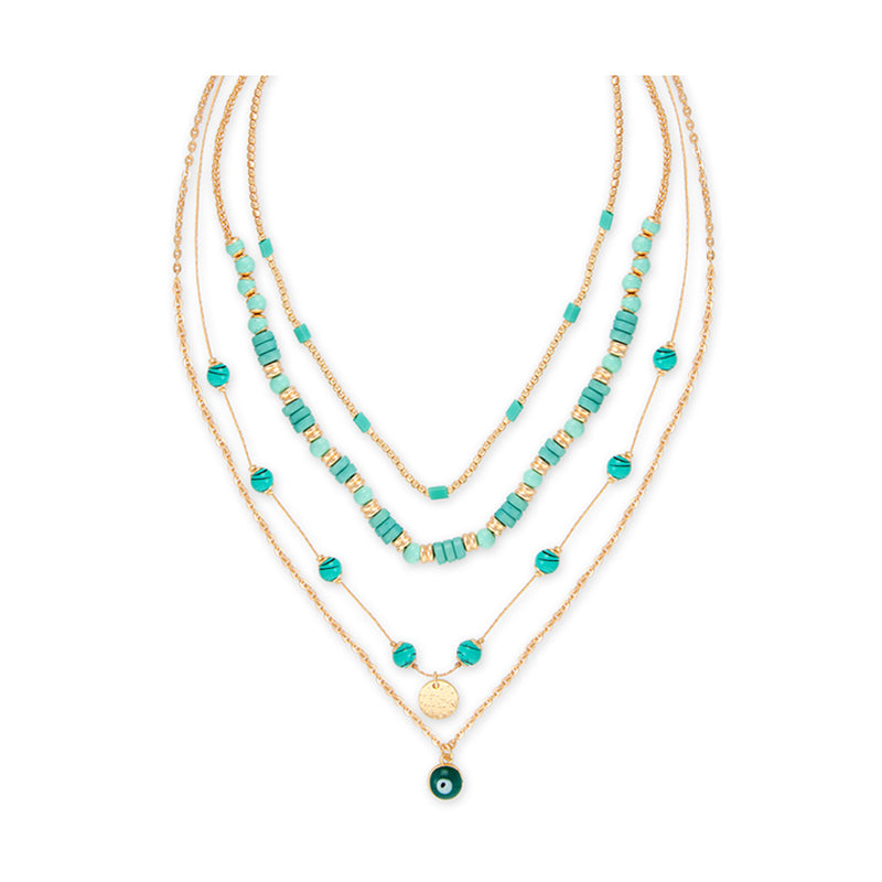 Ocean Breezes Tiered Necklace