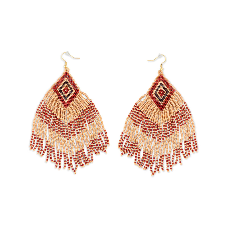 Desert Heritage Beaded Earrings