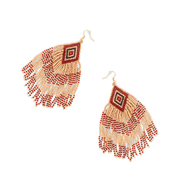 Desert Heritage Beaded Earrings - Myra USA