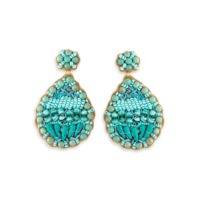 Ocean Dreams Beaded Earrings