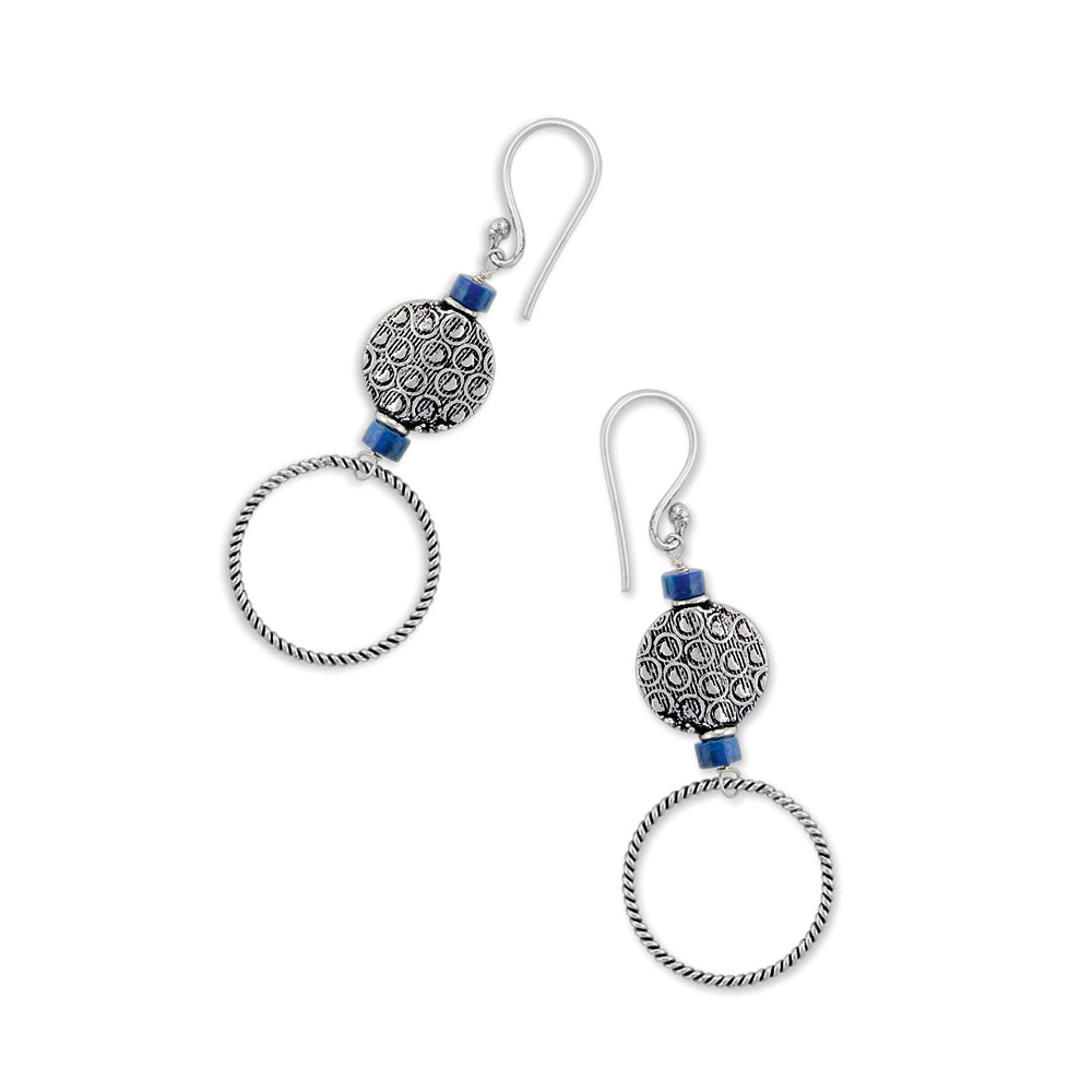 Two Circles Delight  Earrings - Myra USA