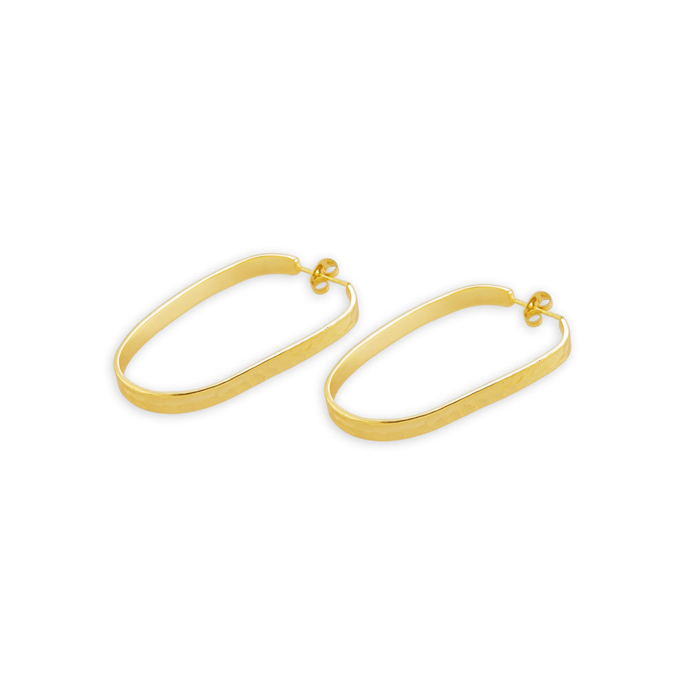 Radiance Gold Tone Earrings - Myra USA