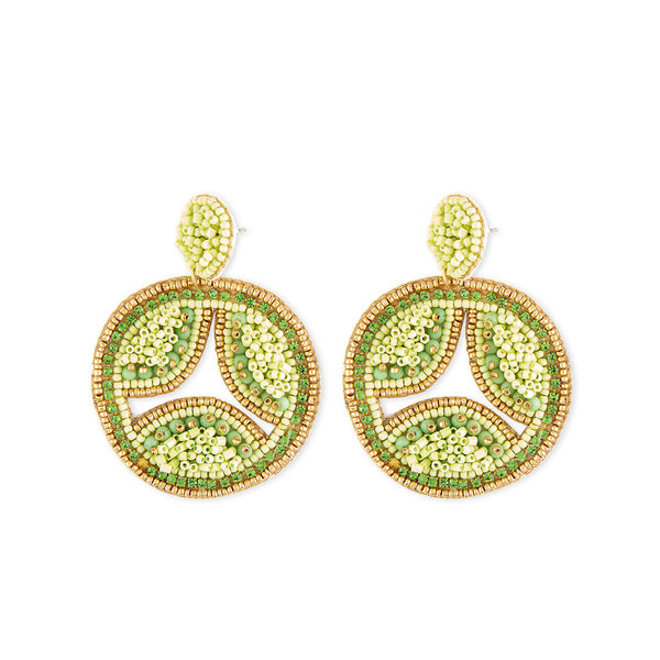 Meadow Radiance Beaded Earrings - Myra USA