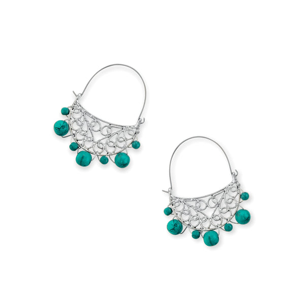 Sky Shine Intricate Earrings - Myra USA