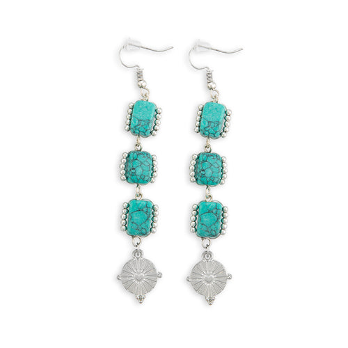 Rustic Refinement Earrings - Myra USA