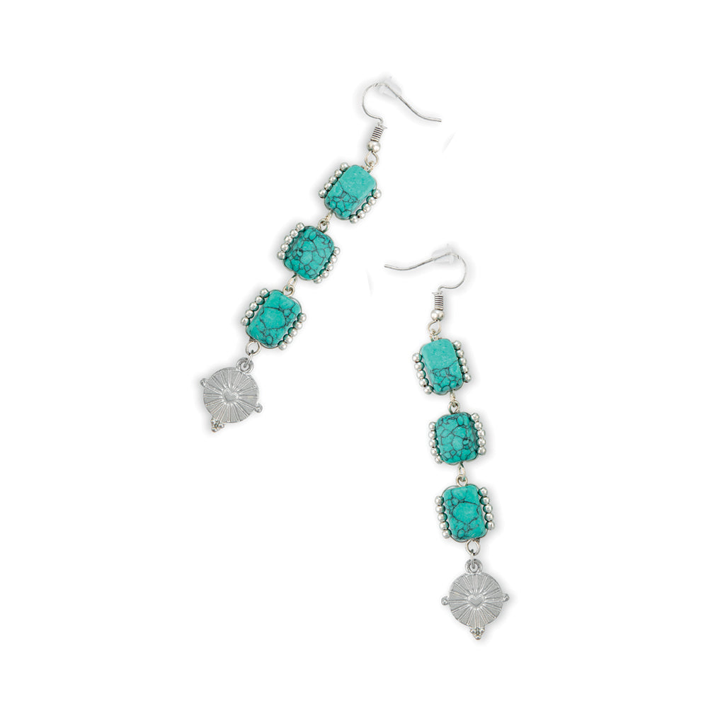 Rustic Refinement Earrings - Myra USA