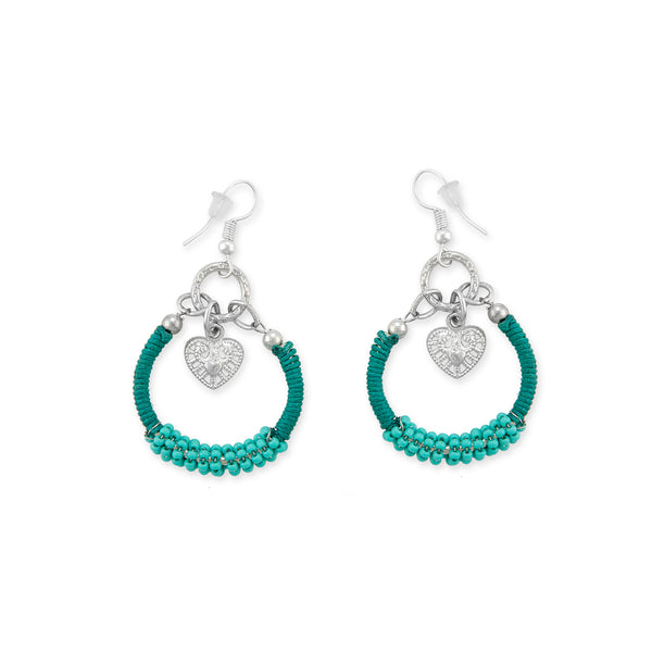 Heart’S Embrace Hoop Earrings