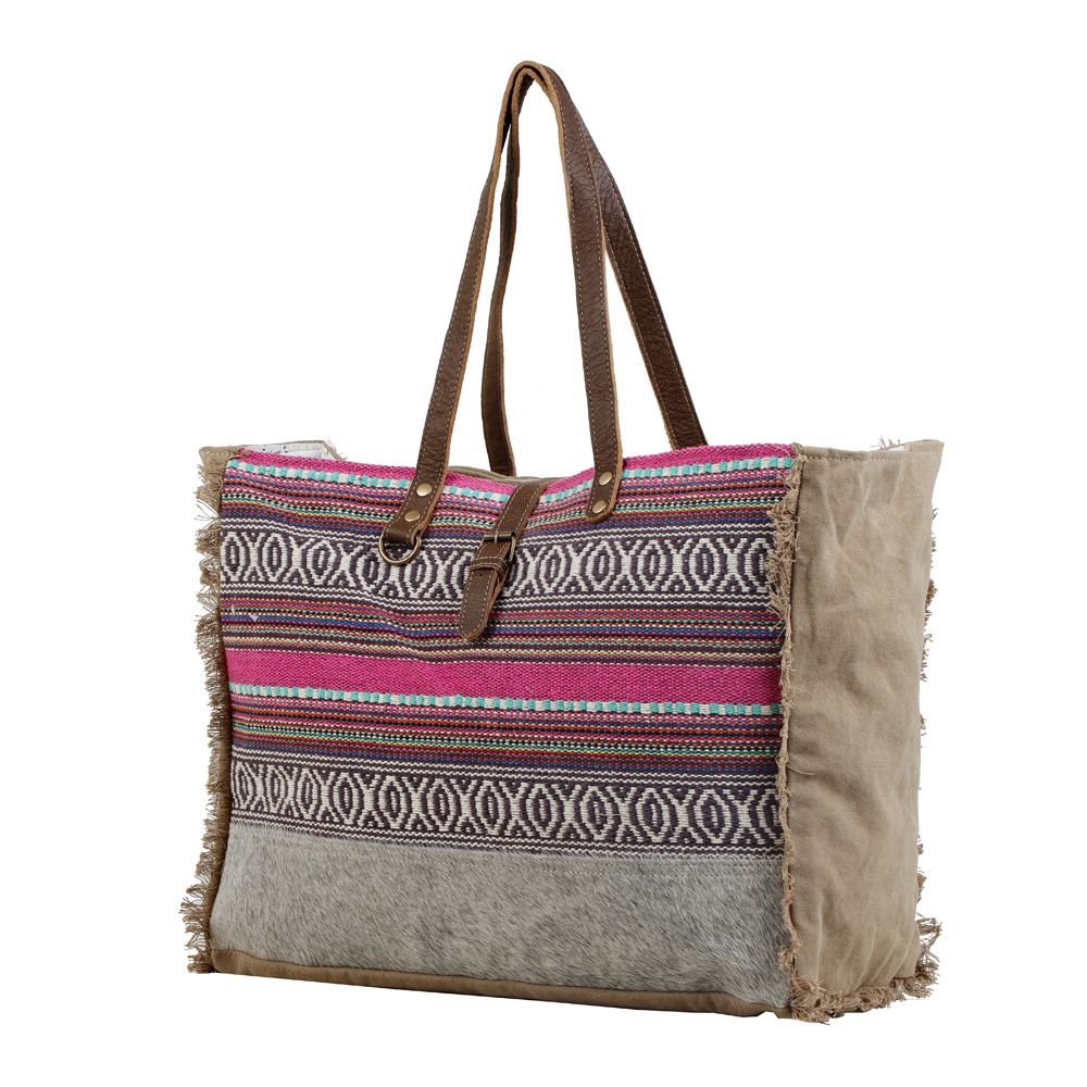 Vibrant Boho Weekender Bag - MyraUSA