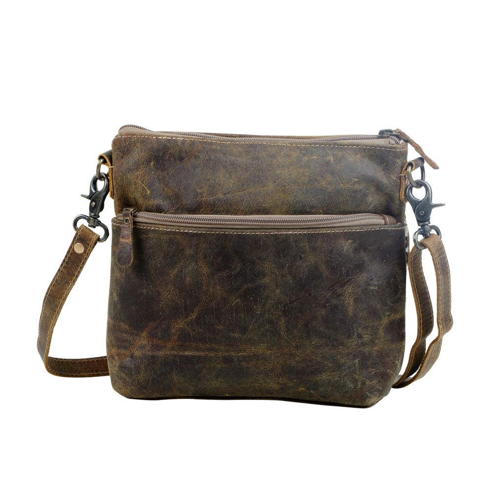 Feline Leather & Hairon Bag - MyraUSA
