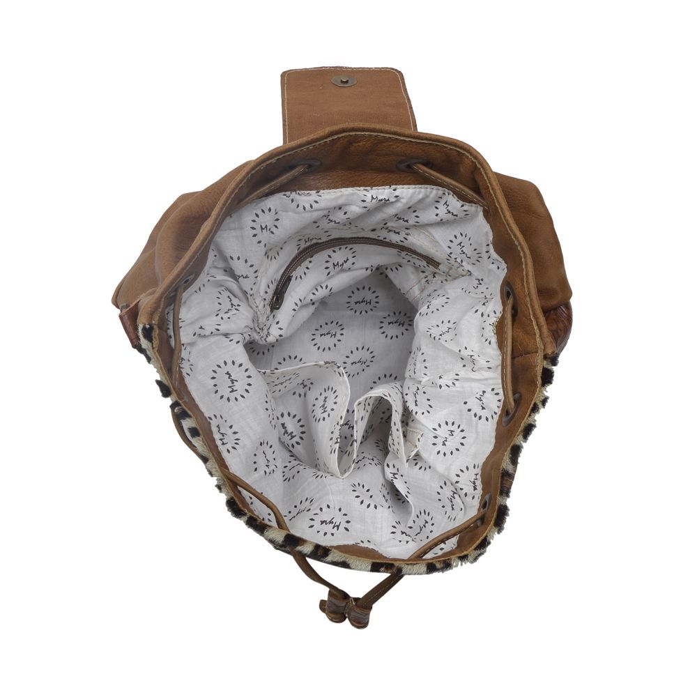 Zesty Leather & Hairon Bag - MyraUSA