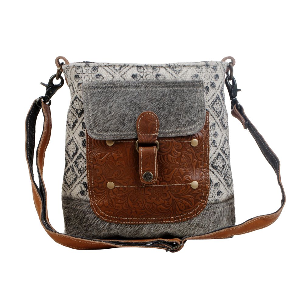 Myra Bag Diversified Bucket Bag - Rug, Hairon & Leather