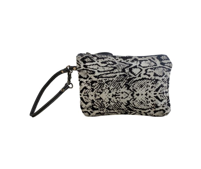 Snake Print Pouch