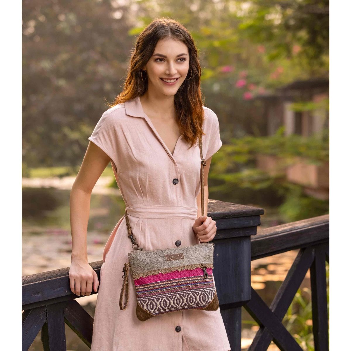 Laced Small & Cross-Body Bag - MyraUSA