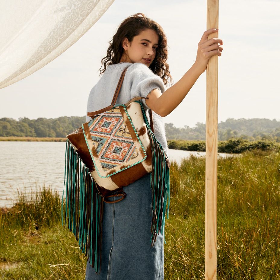 Vanilla pink Backpack Bag - MyraUSA