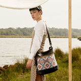 "Taupe brown Shoulder Bag"