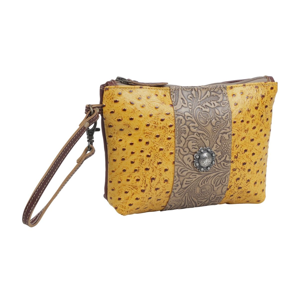 Bumble Leather & Hairon Bag - MyraUSA
