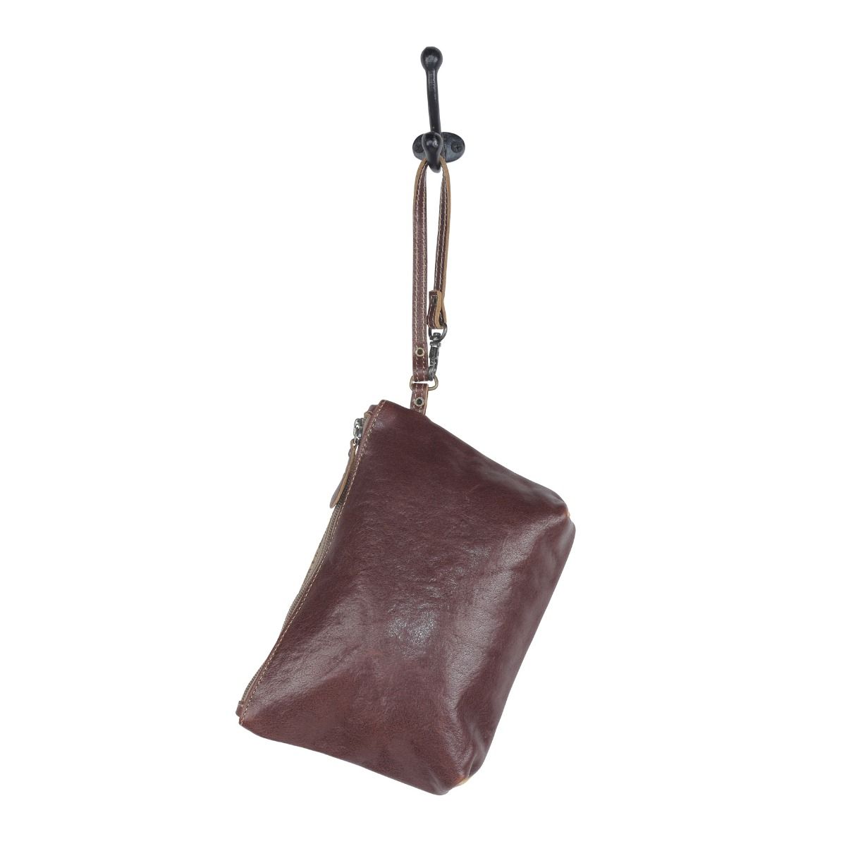 Bumble Leather & Hairon Bag - MyraUSA