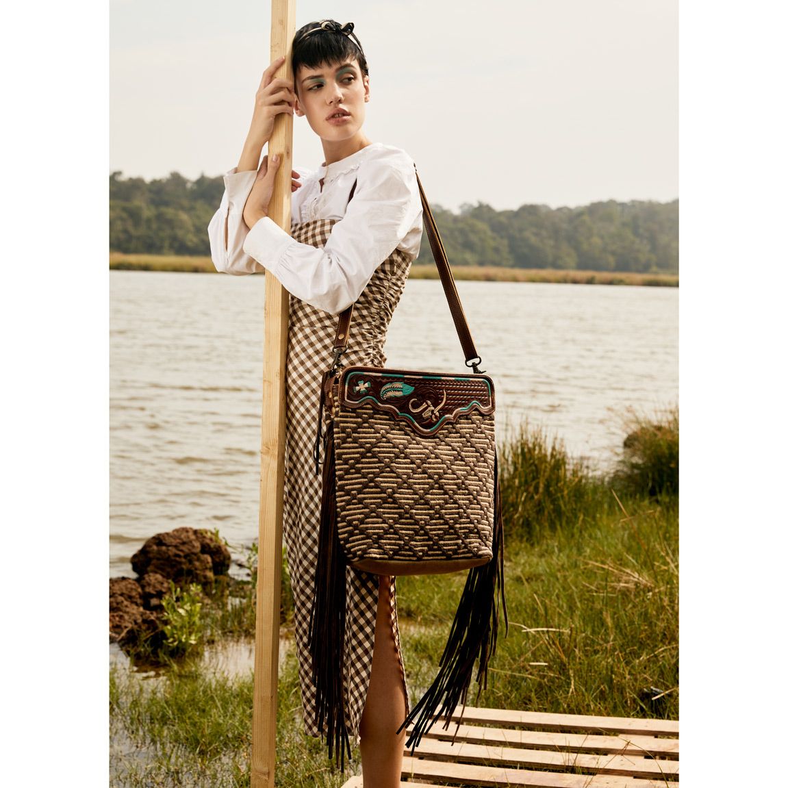 Vellichor Hand-Tooled Bag - MyraUSA