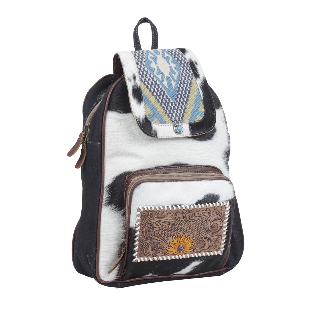 Couver Hand-Tooled Bag - MyraUSA